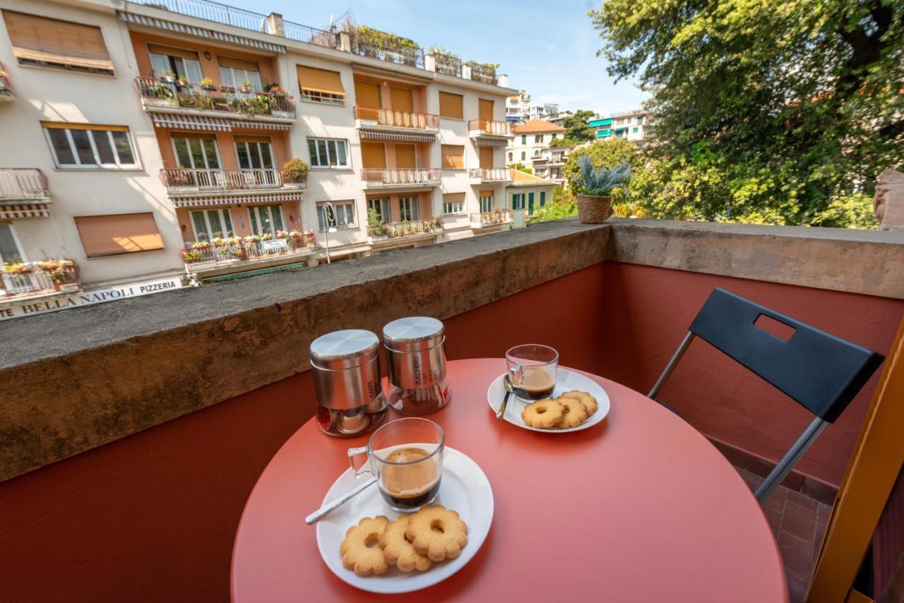 Casa Pier - Centralissima In Villa D'Epoca Rapallo Exterior foto
